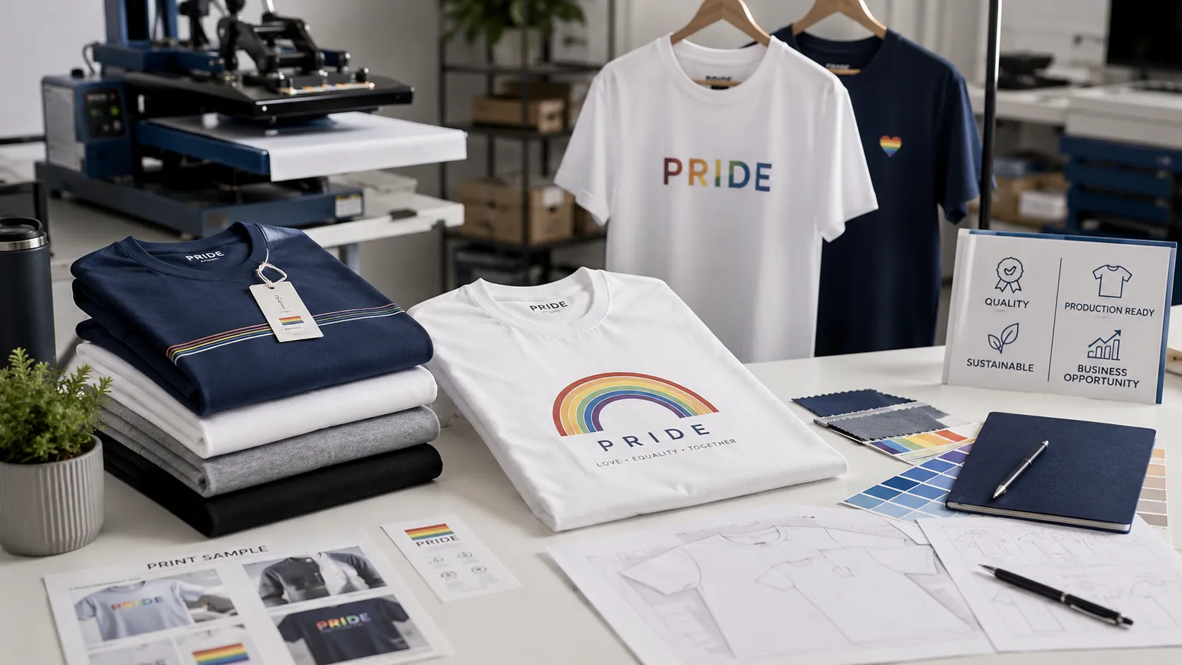 เกาะกระแส Pride 2026 โอกาสรับผลิตเสื้อสายรุ้งของ SME