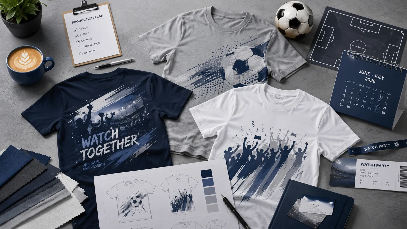 ทำเสื้อเกาะกระแสบอลโลก 2026 โอกาส SME ร้านคาเฟ่-อีเวนต์
